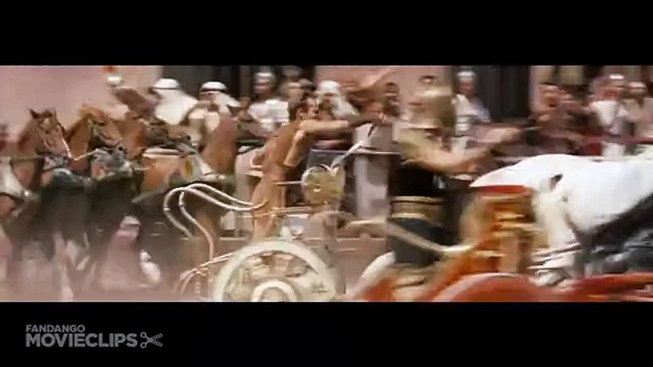 Ben-Hur (3 - 10) Movie CLIP - The Chariot Race (1959) HD