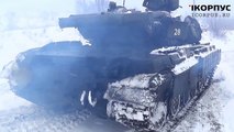 Ополченцы провели танковые учения Т 64 ДНР ЛНР 2015