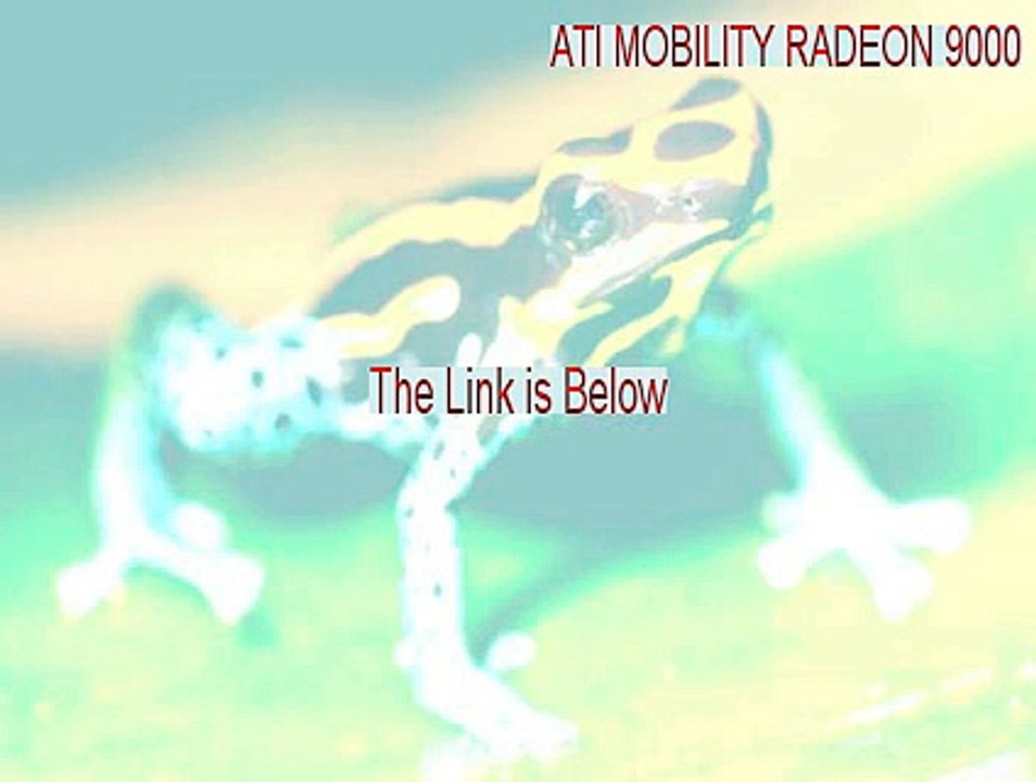 ATI MOBILITY RADEON 9000 Keygen - ati mobility radeon 9000 windows 7 (2015)