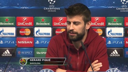 Pique: "No hay ningún desconcierto, estamos con el mister"
