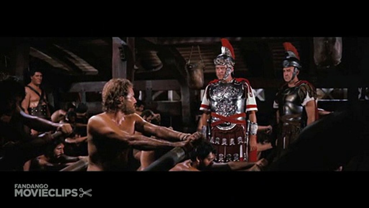 Ben-Hur (9 - 10) Movie CLIP - Row Well and Live (1959) HD