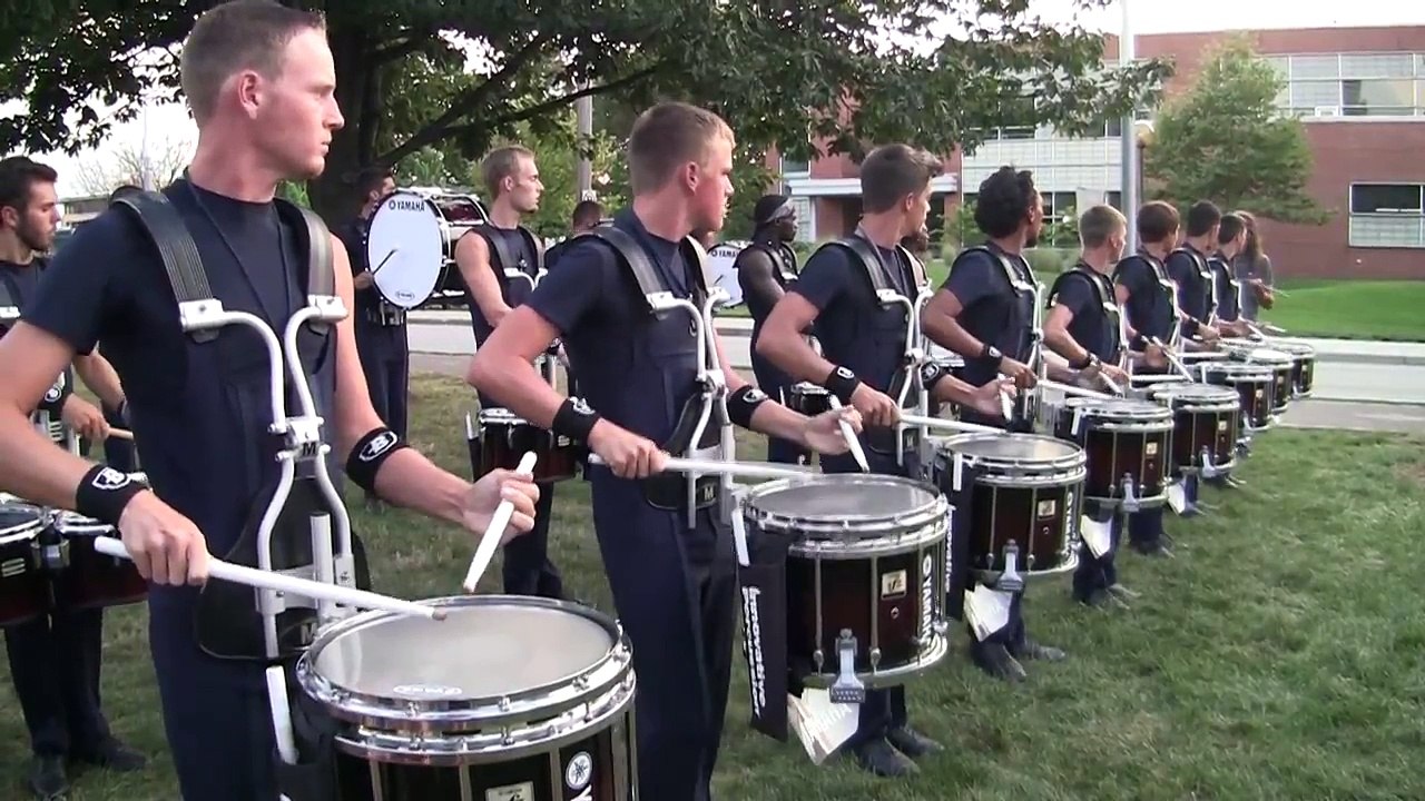 (Slow Motion) Bluecoats Drumline 2013 - Opener