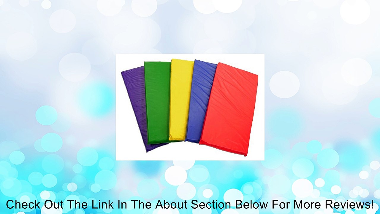 ECR4Kids Rainbow Rest Mats, 5-Pack Review