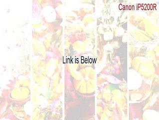 Canon iP5200R Key Gen [Download Here]