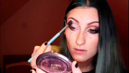 Purple and gold makeup tutorial (1080p)