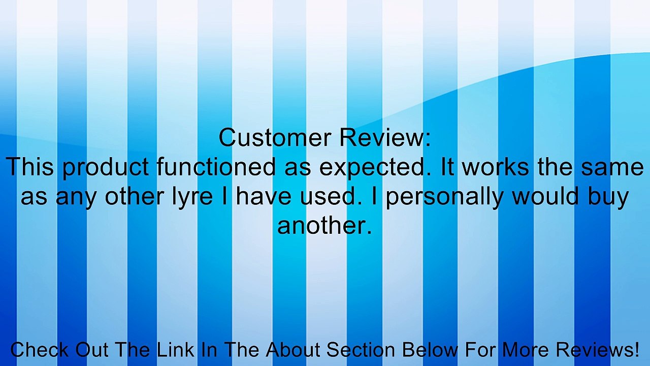 Giardinelli 501LQ Bent Trumpet Lyre Review