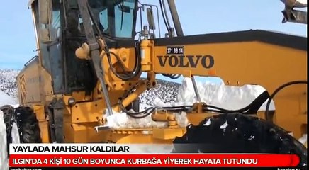Ilgın'da 4 kişi 10 gün boyunca kurbağa yiyerek hayatta kaldı