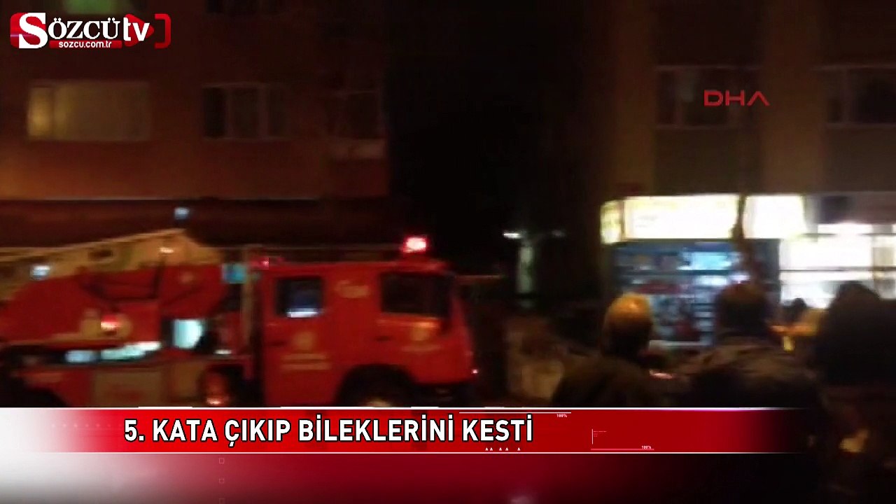 5. kata çıktı bileklerini kesti ve...