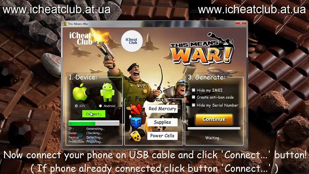 This Means War Générateur Ressources 2015 | Red Mercury, fournitures, cellules de puissance outil Hack! Français