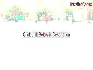 InstalledCodec (64-bit) Key Gen - Download Here [2015]