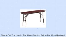 Flash Furniture 18'' x 60'' Rectangular Walnut Melamine Laminate Folding Training Table [YT-1860-MEL-WAL-GG] Review