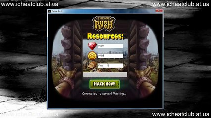 Trône Rush Générateur Ressources 2015 | Gems, Or, de l'Alimentation Hack Tool! Français