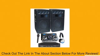 Complete Dj System - 3100 WATTS - Connect your Laptop, iPod, USB, MP3's or Cd's! 12