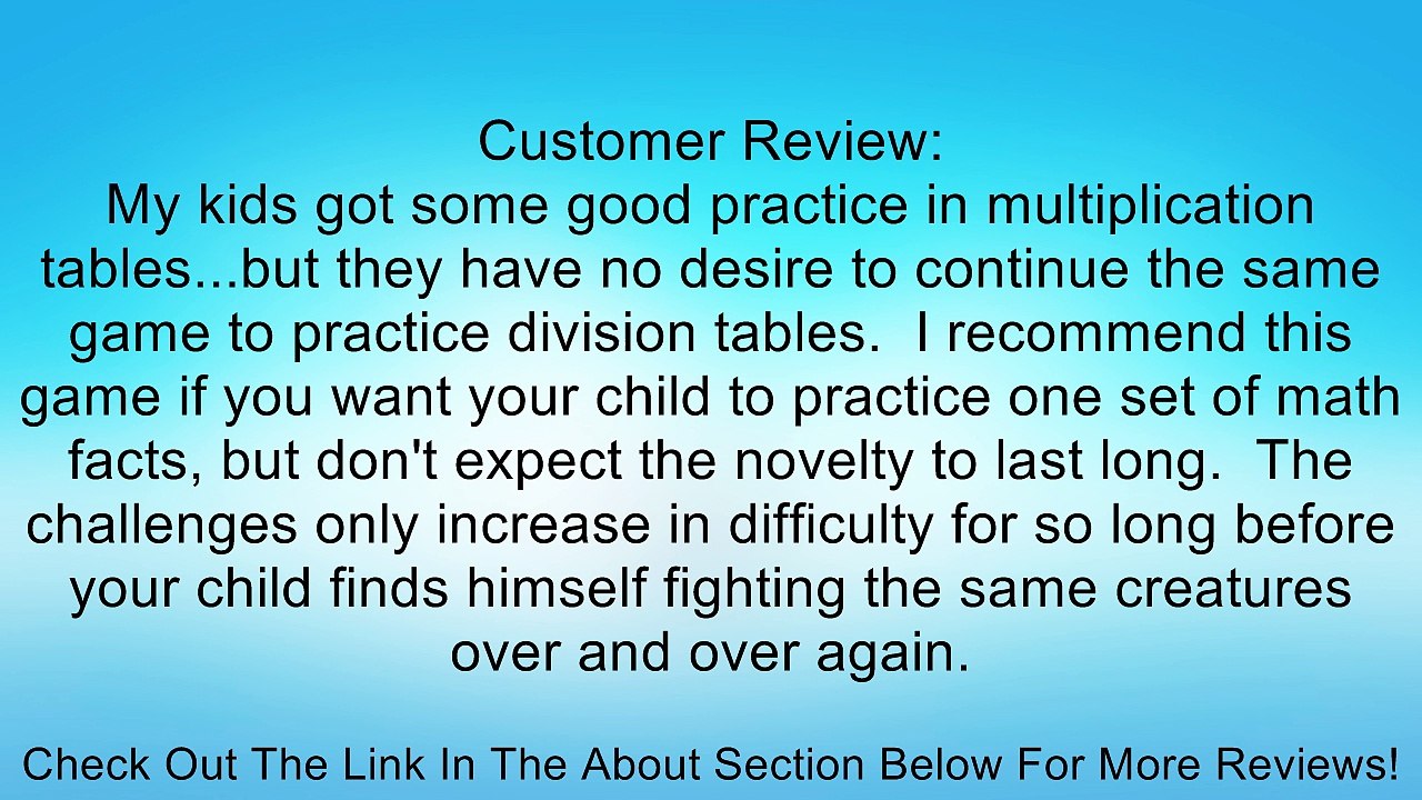 Medieval Math Battle Gold Review