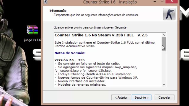 Como Baixar e Instalar o Counter-Strike 1.6 Completo 2015