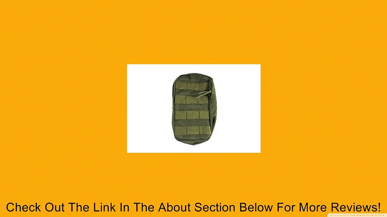 AMA 600D MOLLE Universal Utility/Ammo Pouch - OD GREEN Review