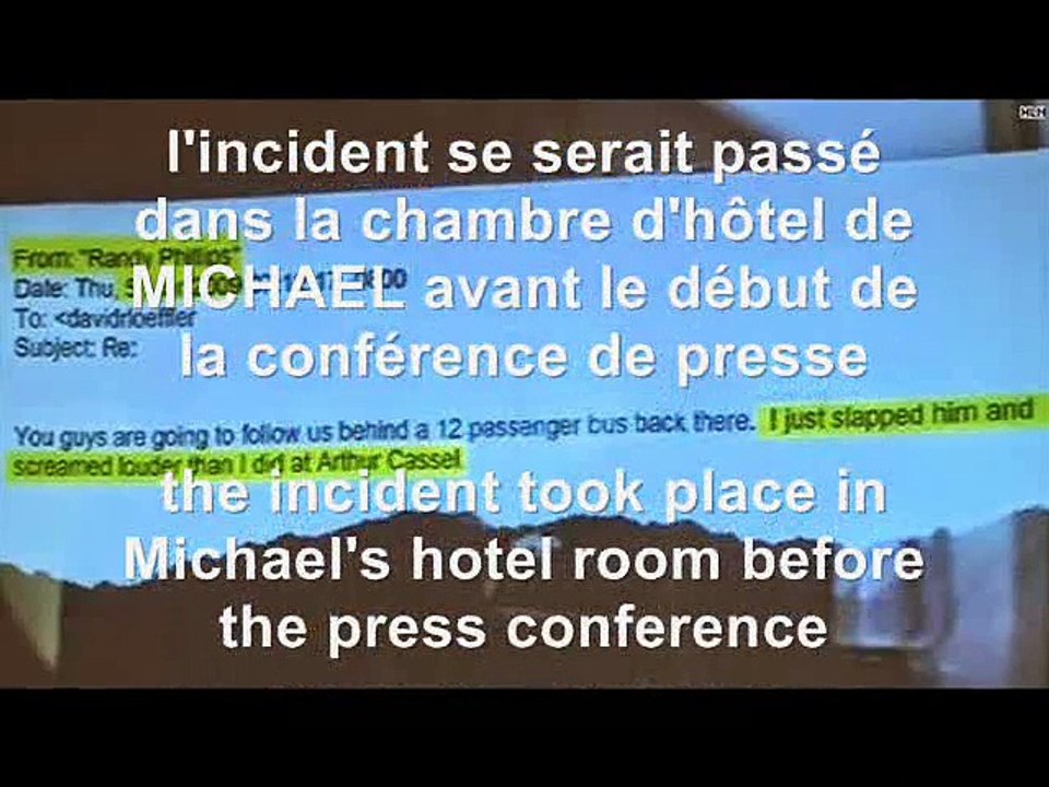 EVIDENCE MICHAEL JACKSON AGRESSION--Episode 1/5
