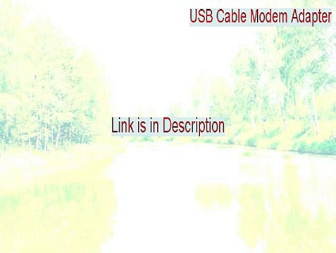 USB Cable Modem Adapter Key Gen - Download Here 2015