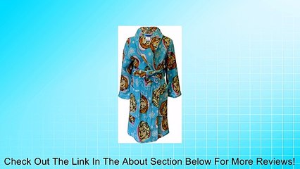 Disney Frozen Elsa and Anna Blue Plush Robe for Little Girls Review