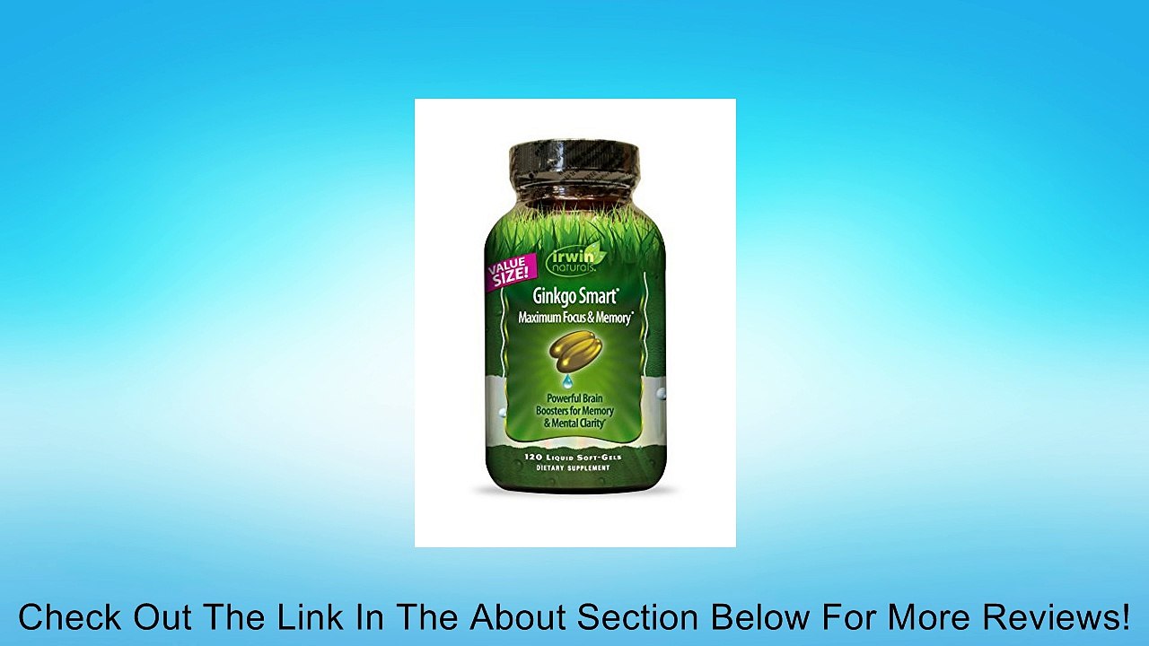 Irwin Naturals Ginko Smart Review
