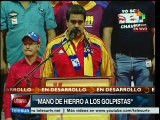 No voy a aceptar más conspiraciones contra la democracia: Maduro