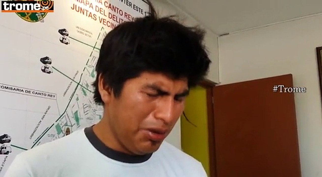 A este padre abusivo solo le queda llorar luego...