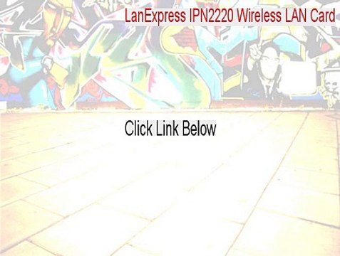 LanExpress IPN2220 Wireless LAN Card Key Gen (Instant Download)