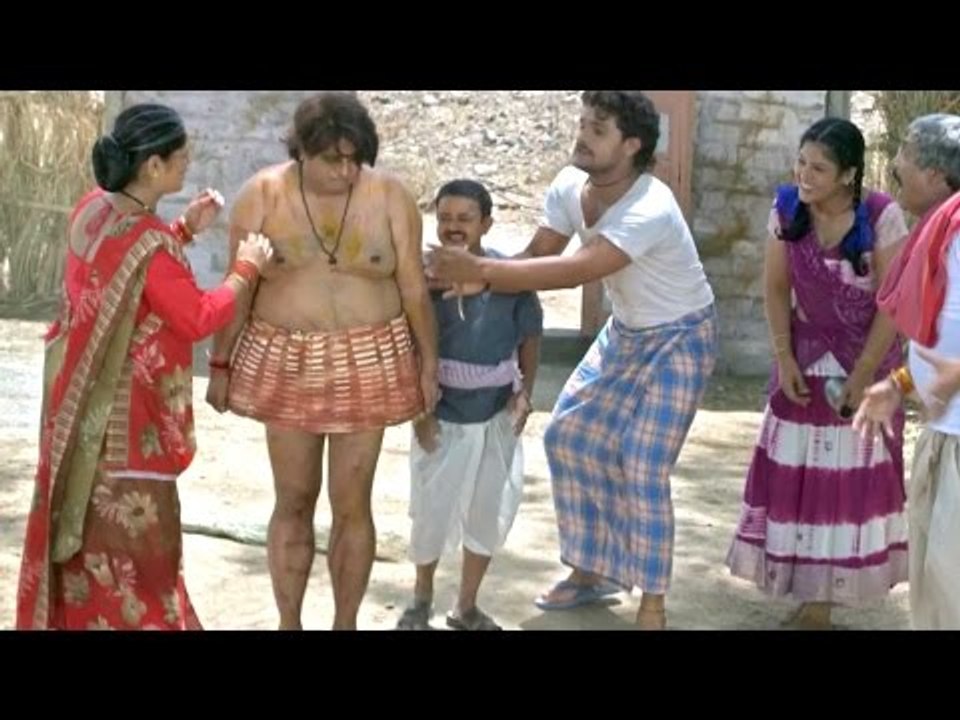 चटी चोर बेज्जती पर बेज्जती Chati Chor - Khache Dhage - Bhojpuri Comedy Scence - Kheshari Lal Yadav