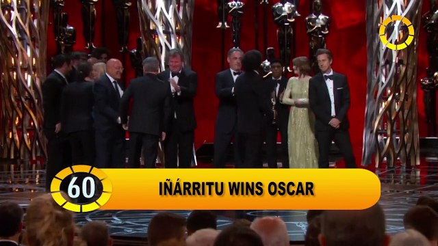 In 60 Seconds - Mexican director wins Oscar for Birdman