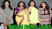 Shreya Sharan, Usha Jadhav @ Launch Of Women National Anthem