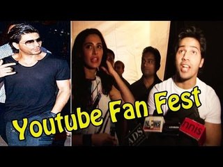 Shahrukh Khan, Varun, Nargis @ Youtube Fan Fest
