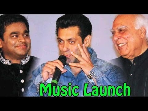 A.R. Rahman and Kapil Sibal Album Raunaq | Salman Khan