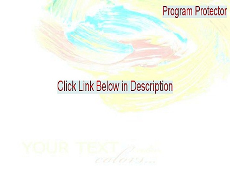 Program Protector Download (Instant Download)