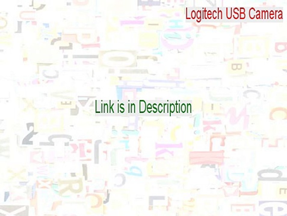 Logitech USB Camera (ClickSmart 510) Crack - logitech usb camera (communicate stx) (2015)