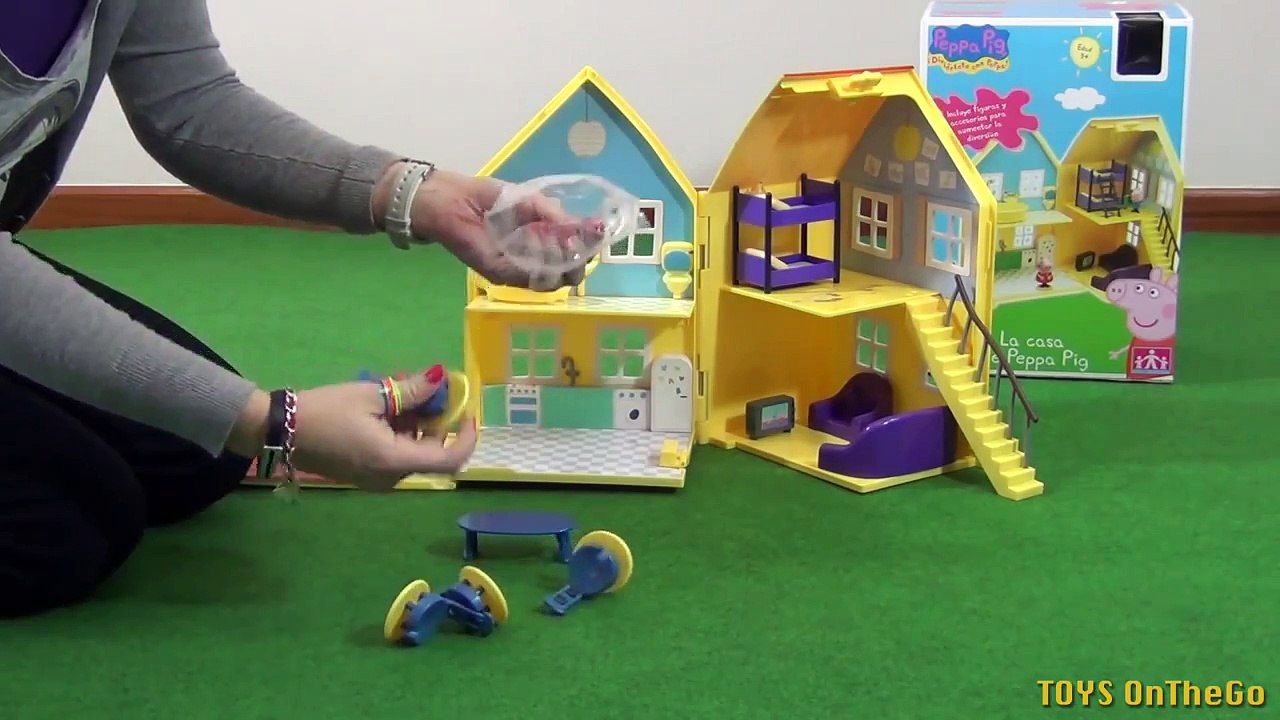 Peppa Pig House Deluxe Peppa Pig Playhouse Bandai