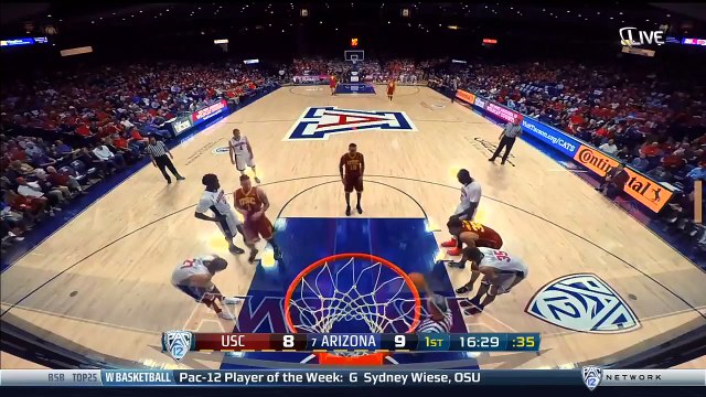 2015-2-19 Arizona Wildcats vs USC Trojans 1st Half