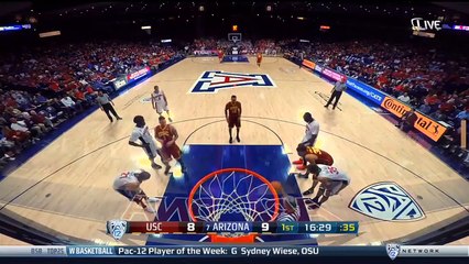2015-2-19 Arizona Wildcats vs USC Trojans 1st Half