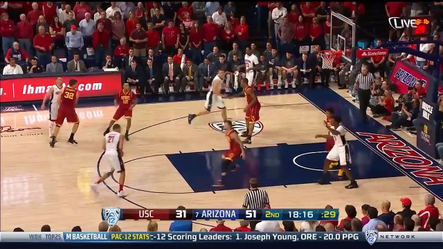 2015-2-19 Arizona Wildcats vs USC Trojans 2nd Half
