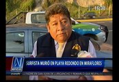 Miraflores: tablista fue encontrado sin vida en playa Redondo
