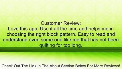 Quick & Easy Quilt Block Tool for Android Review