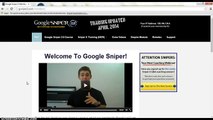 George Brown Google Sniper 2.0 Review