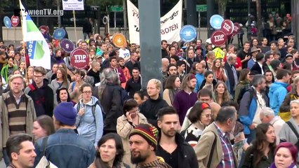 Demo gegen TTIP in Wien