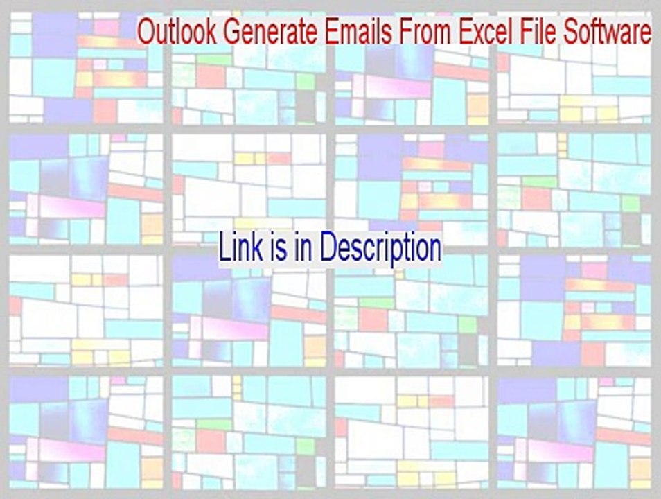 Outlook Generate Emails From Excel File Software Keygen - Download Here 2015