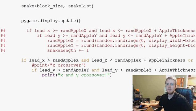 Pygame (Python Game Development) Tutorial - 26 - Finishing Up Collision Detection - - Copy