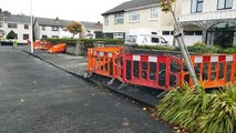 GMC SIERRA ILLEGALLY BLOCK BOTH FOOTPATHS