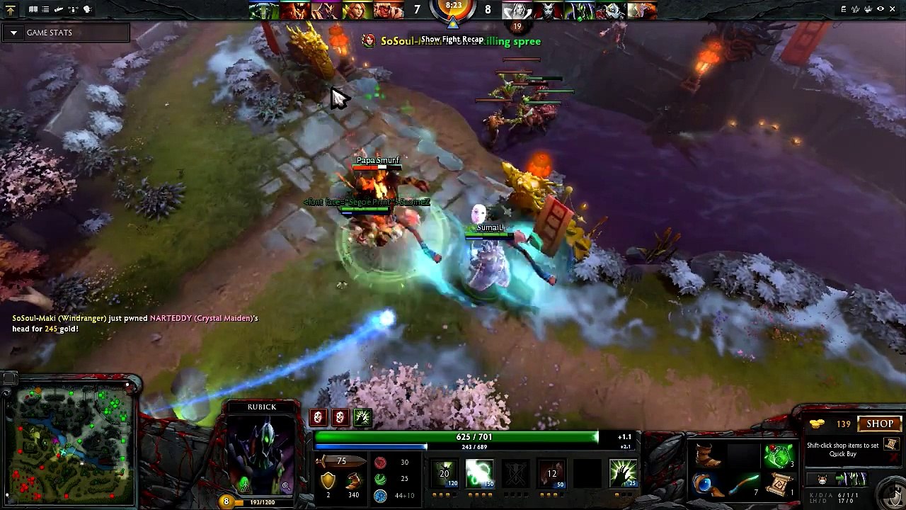 Dota 2 Gameplay Rubick by EG.Sumail