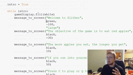 ---Pygame (Python Game Development) Tutorial - 34 - Start Screen Logic -
