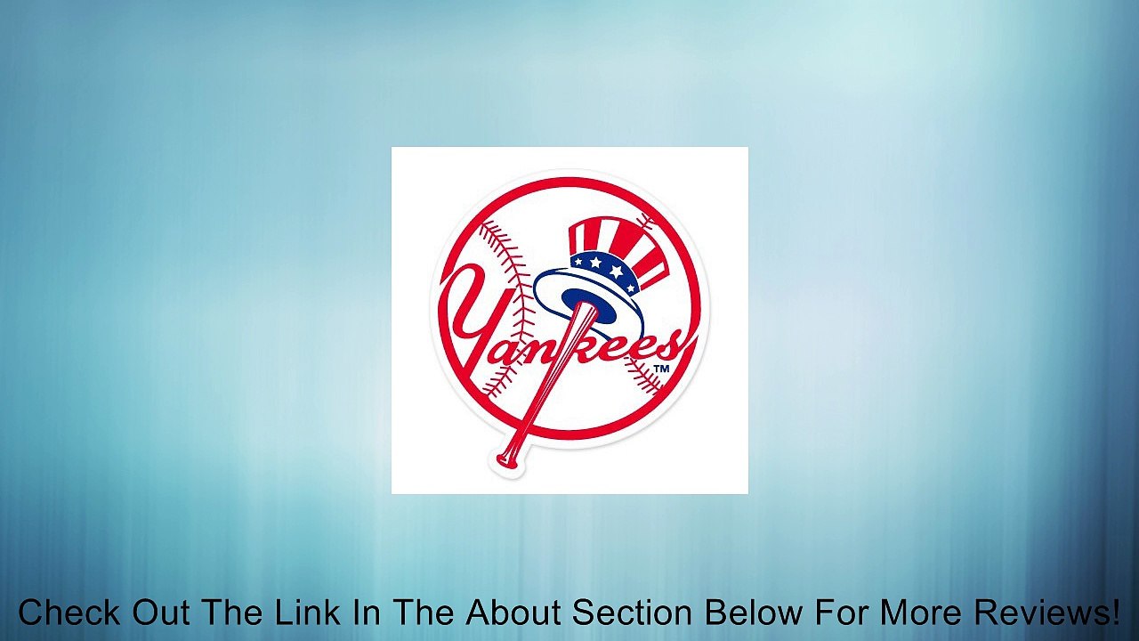 New York Yankees MLB car bumper sticker decal (5" x 5") Review