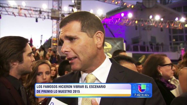 Nota a Christian Meier _'Premios Lo Nuestro' 2015