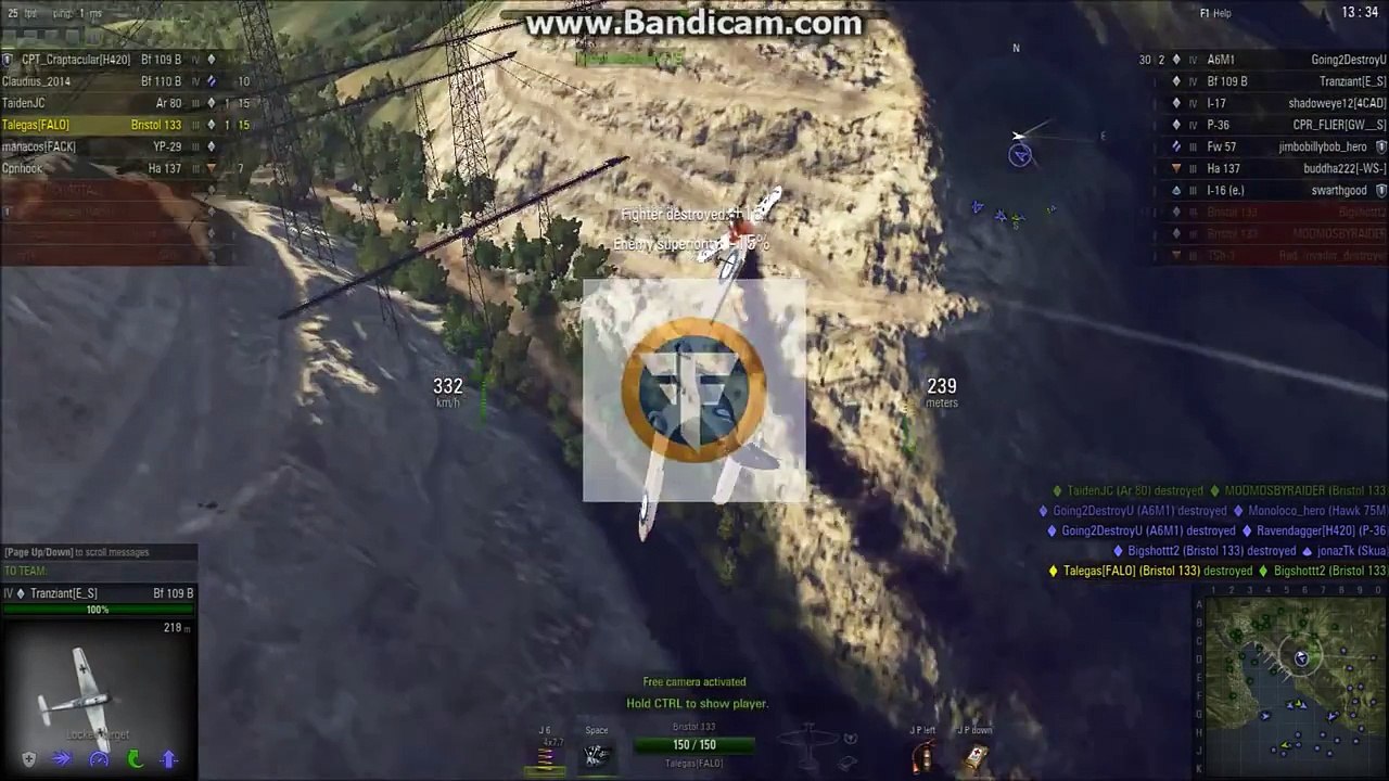 What not to do with a Bf-109